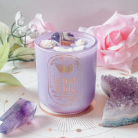 Lunar Lilac |  Luxury Crystal Candle