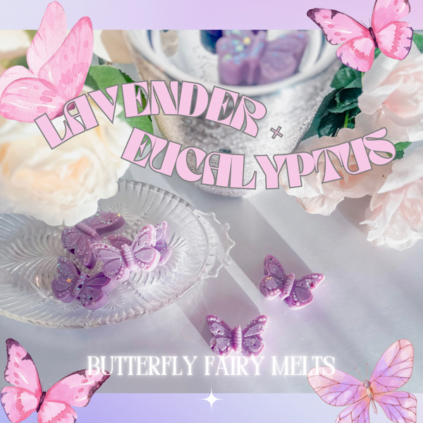 Lavender + Eucalyptus - Butterfly Fairy | Shimmer Luxe Wax Melts