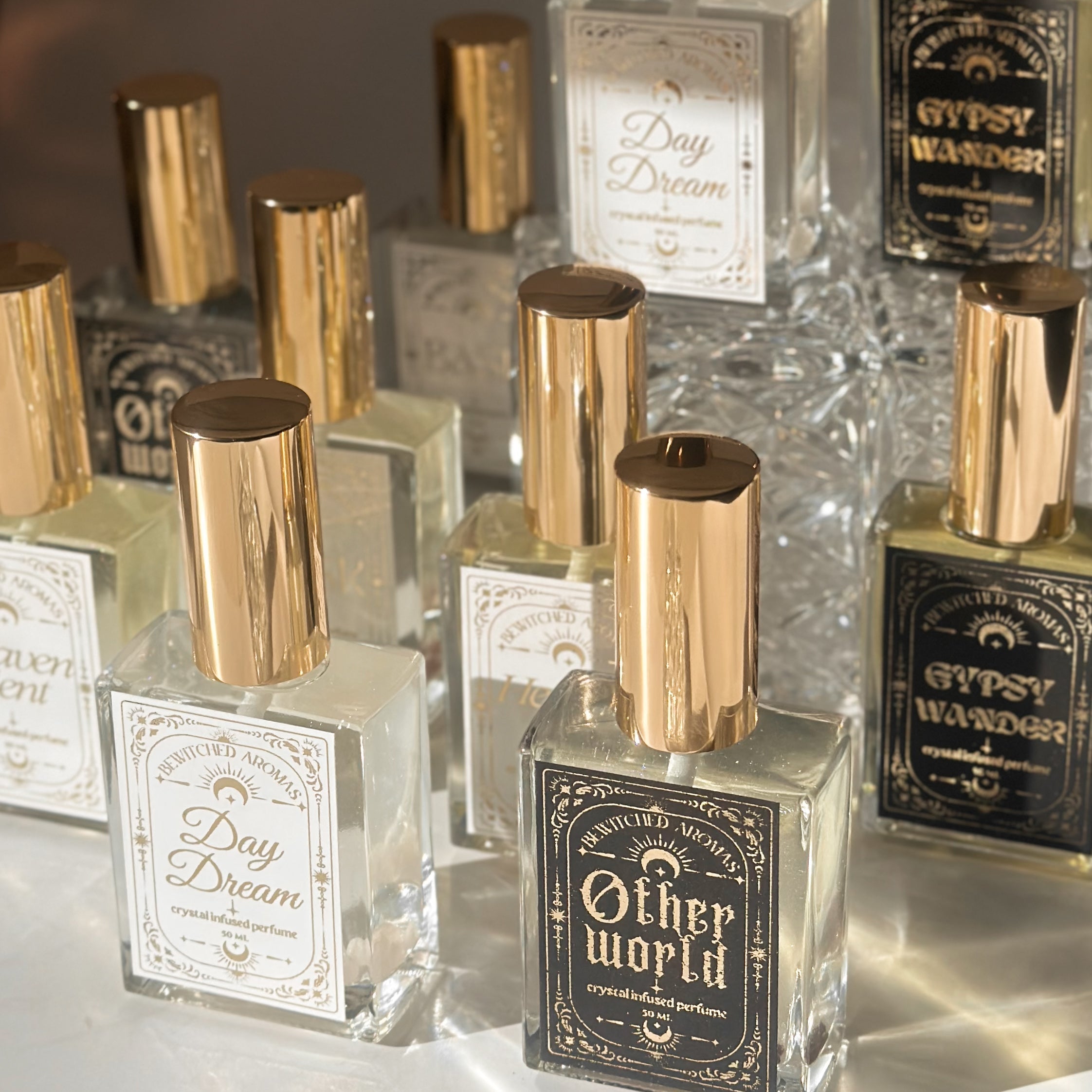 Crystal Infused Luxury Perfume