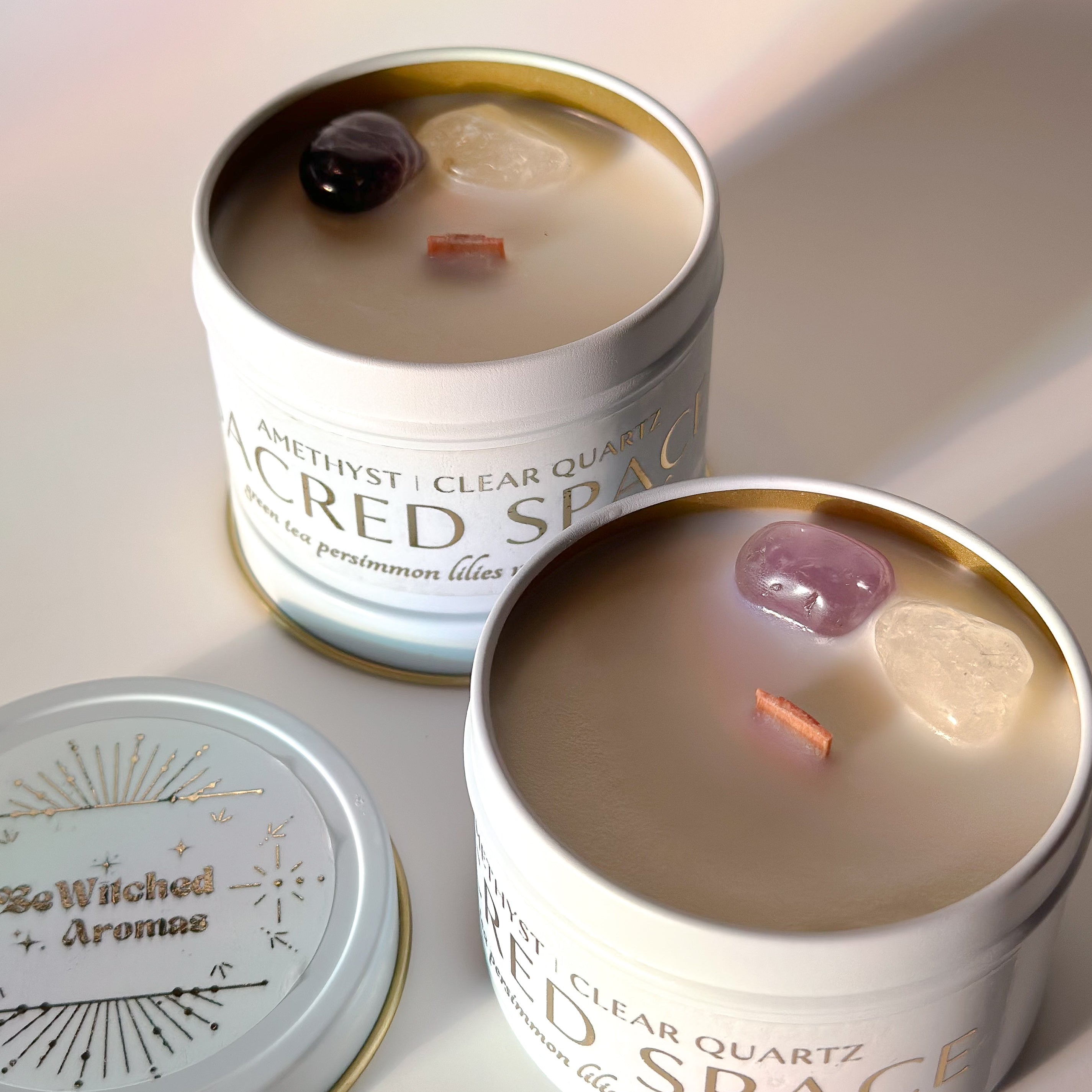 Sacred Space - Intention Magic Crystal Candle 4 oz