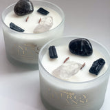 Energy Cleanse - 15 oz Intention Magic Crystal Candle