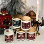 Sugared Spruce - 8oz Crystal Candle