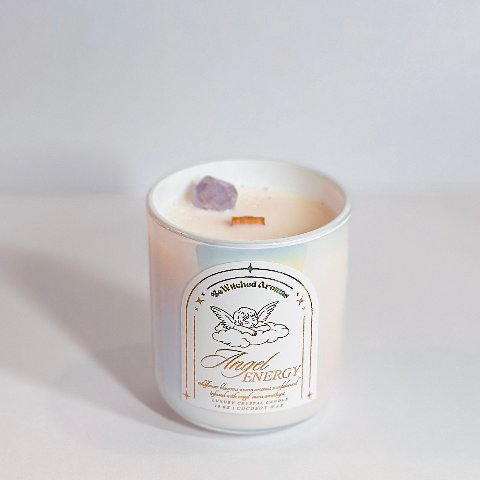 Angel Energy | Iridescent Luxury Candle 10 oz