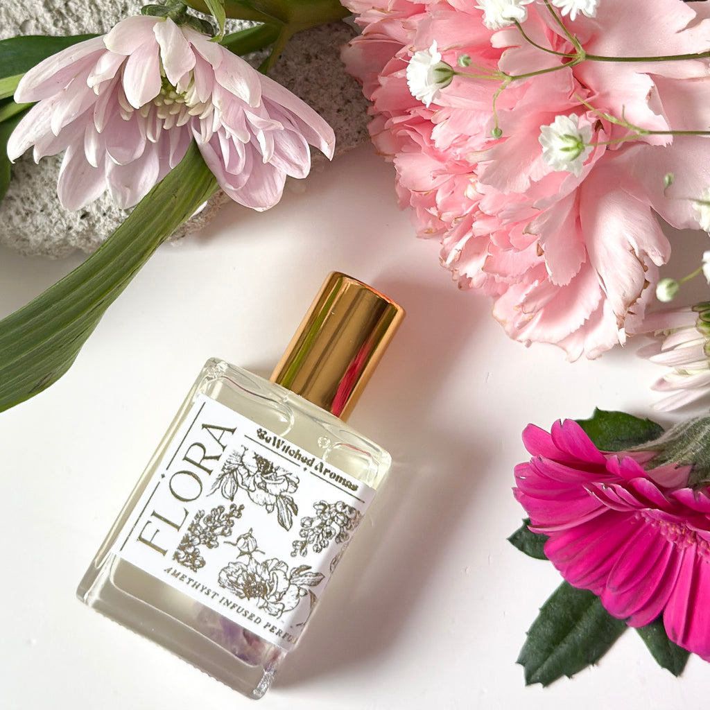 Flora Perfume Oil | Amethyst Infused