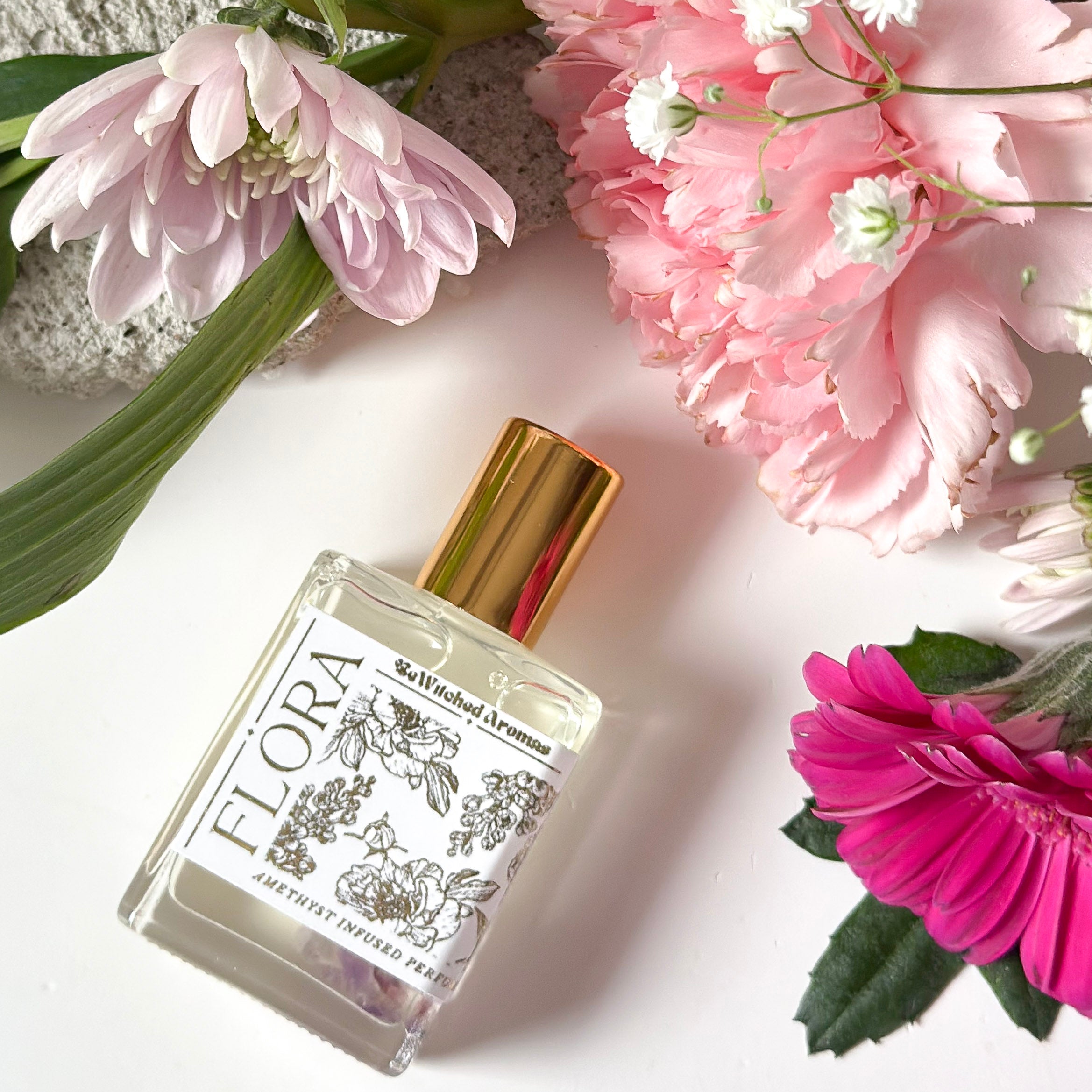 Flora Perfume Oil | Amethyst Infused