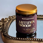 Autumn Woods - 8 oz crystal candle
