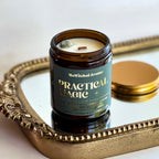 Practical Magic - 8 oz crystal candle