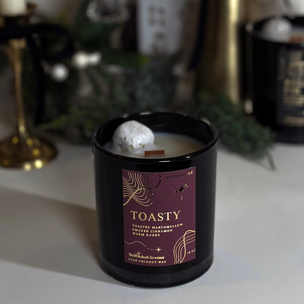Toasty- Luxury Crystal Candle