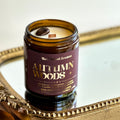 Autumn Woods - 8 oz crystal candle