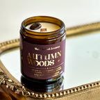 Autumn Woods - 8 oz crystal candle