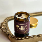 Autumn Woods - 8 oz crystal candle