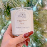 Gingerbread Latte | 11 oz Holiday Crystal Candle