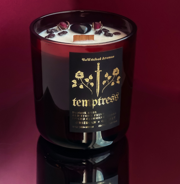 Temptress | Luxury Crystal Candle