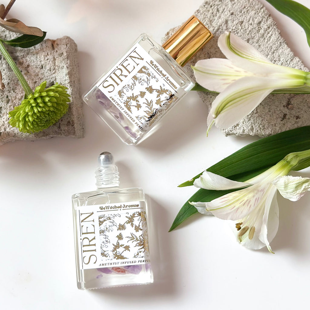 Siren Perfume Oil | Amethyst Infused