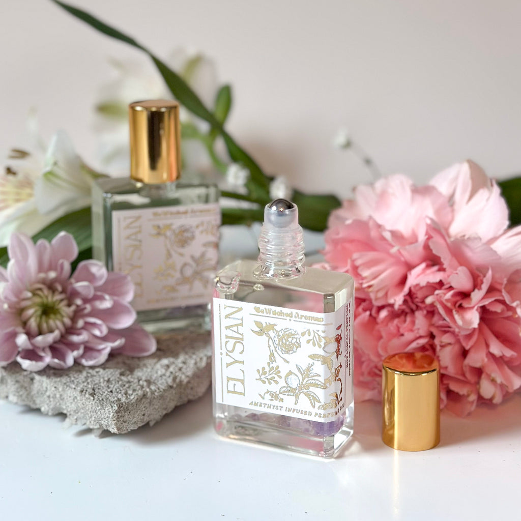 Elysian Perfume Oil | Amethyst Infused