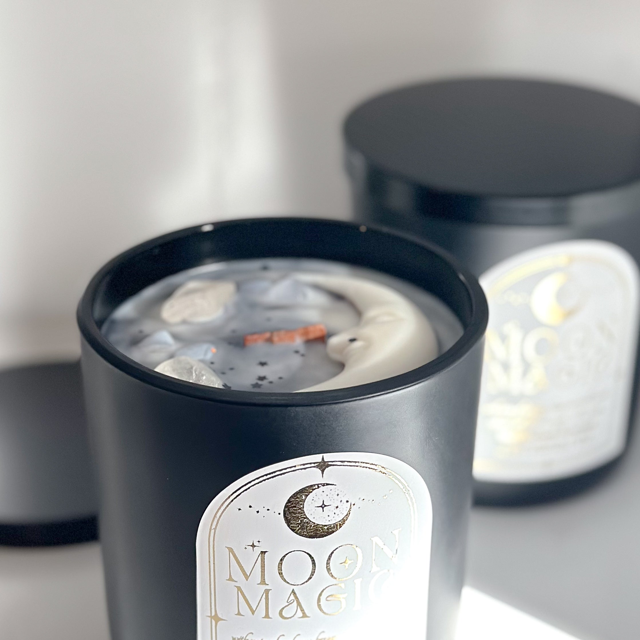Moon Magic | 16 oz Luxury Crystal Candle