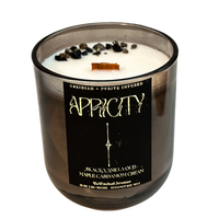 Apricity | Pyrite + Obsidian Infused Luxury Candle