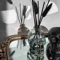 Skull Reed Diffuser - Obsidian Infused