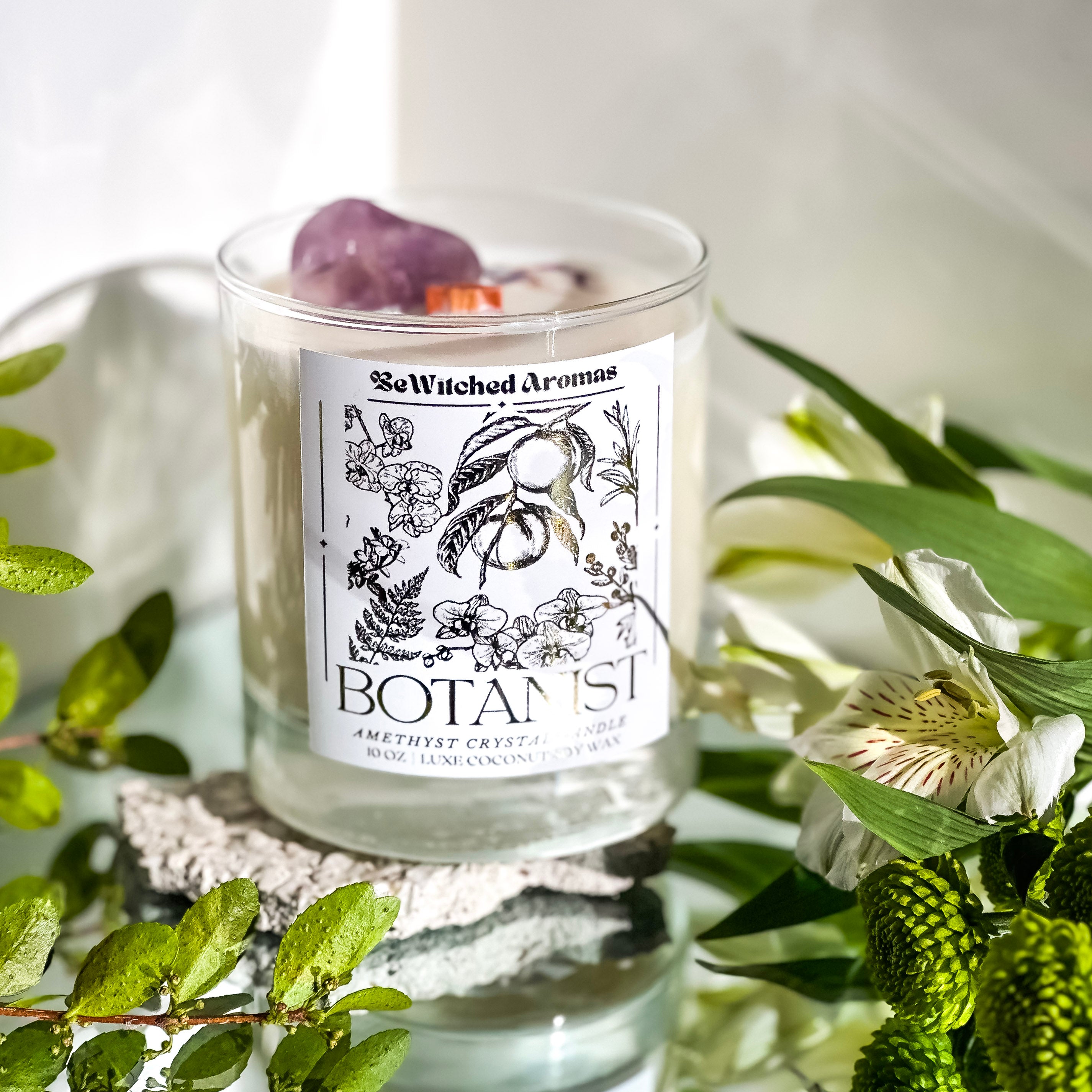 Botanist - Luxury Crystal Candle