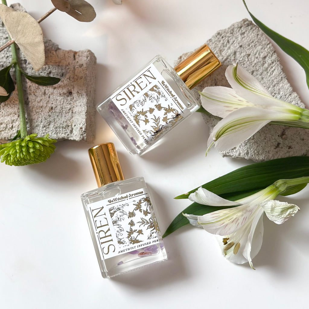 Siren Perfume Oil | Amethyst Infused