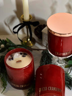 Spiced Cranberry- Limited Edition Luxe Crystal Candle