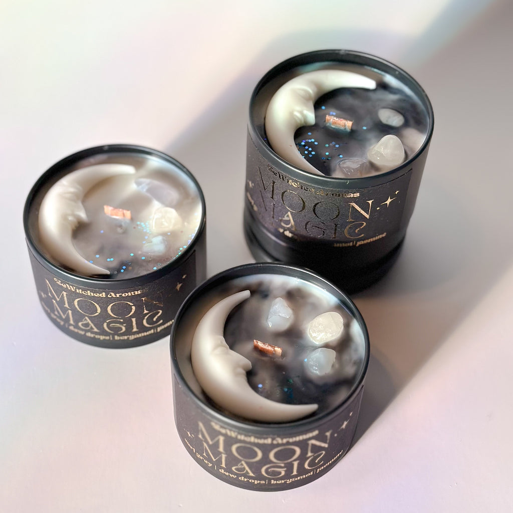 Moon Magic - Luxury Crystal Candle 4 oz