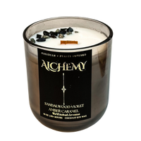 Alchemy | Pyrite + Obsidian Infused Luxury Candle