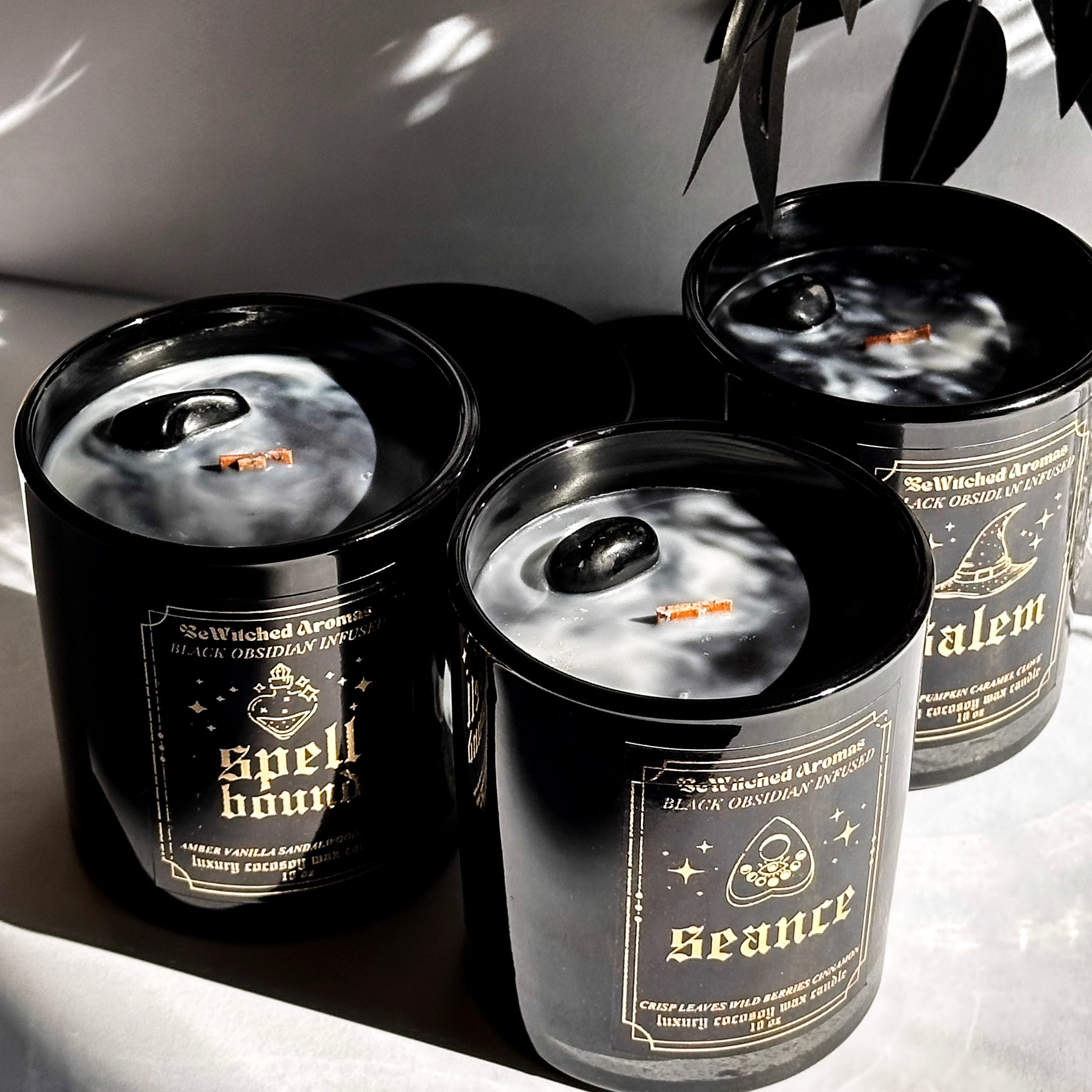 Spell Bound - Black Flame Candle Collection
