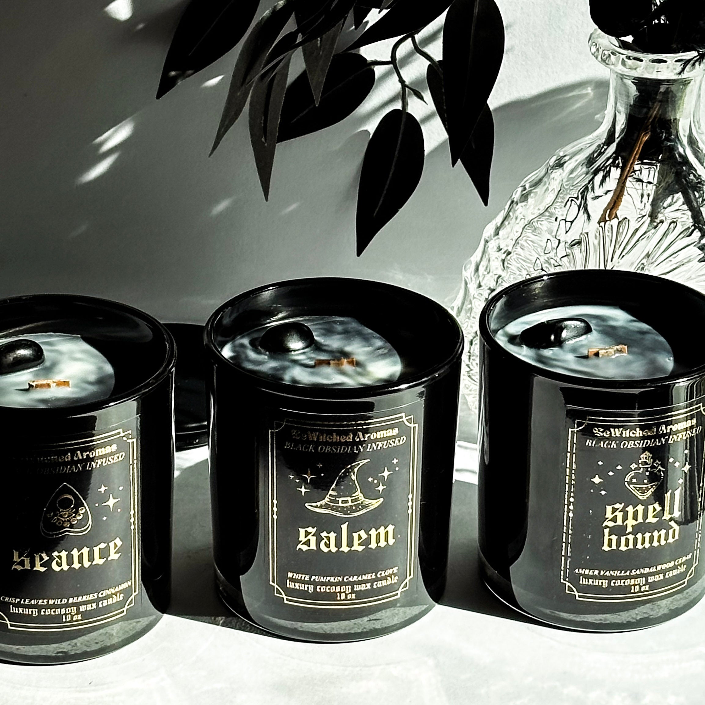 Spell Bound - Black Flame Candle Collection