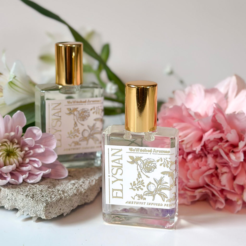 Elysian Perfume Oil | Amethyst Infused
