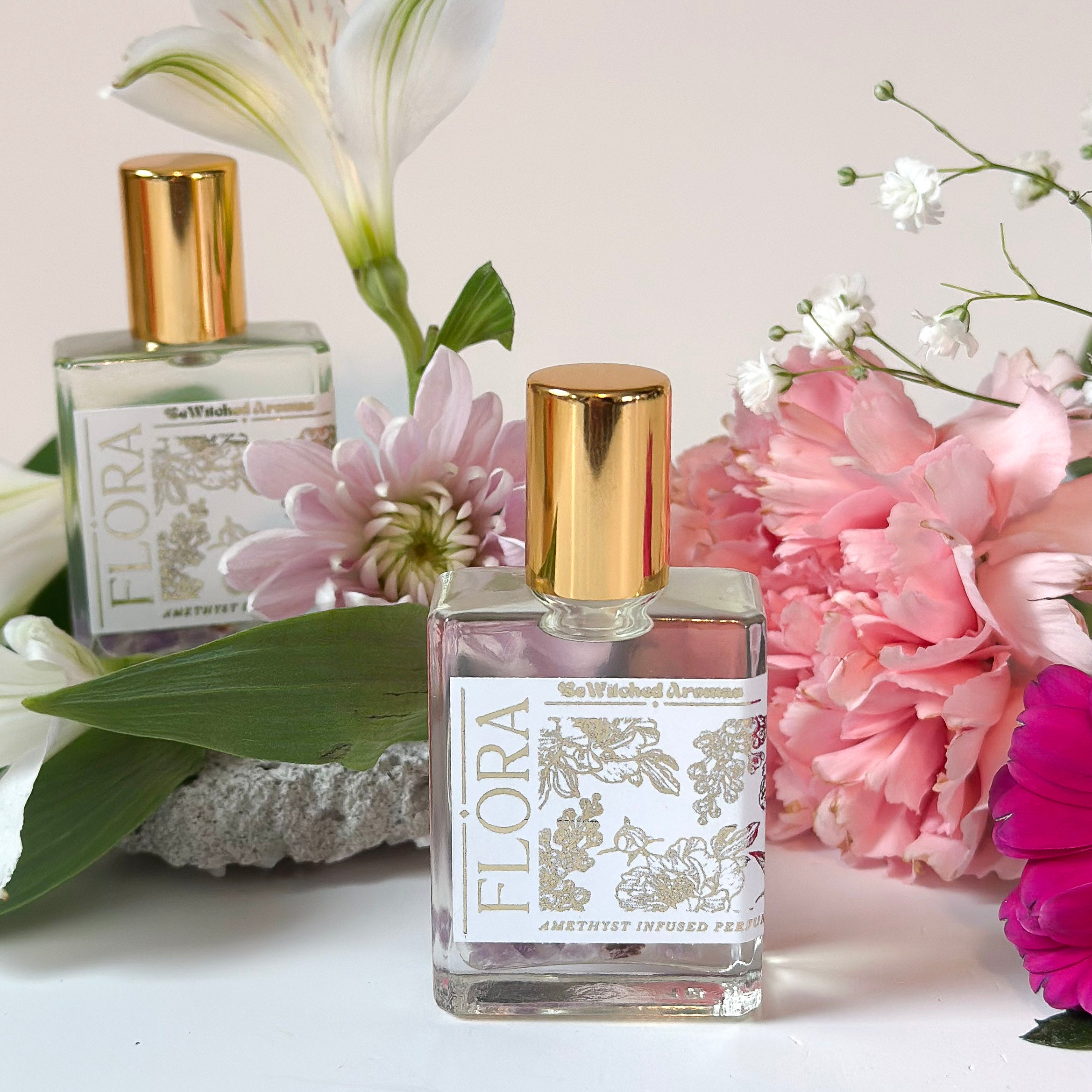 Flora Perfume Oil | Amethyst Infused