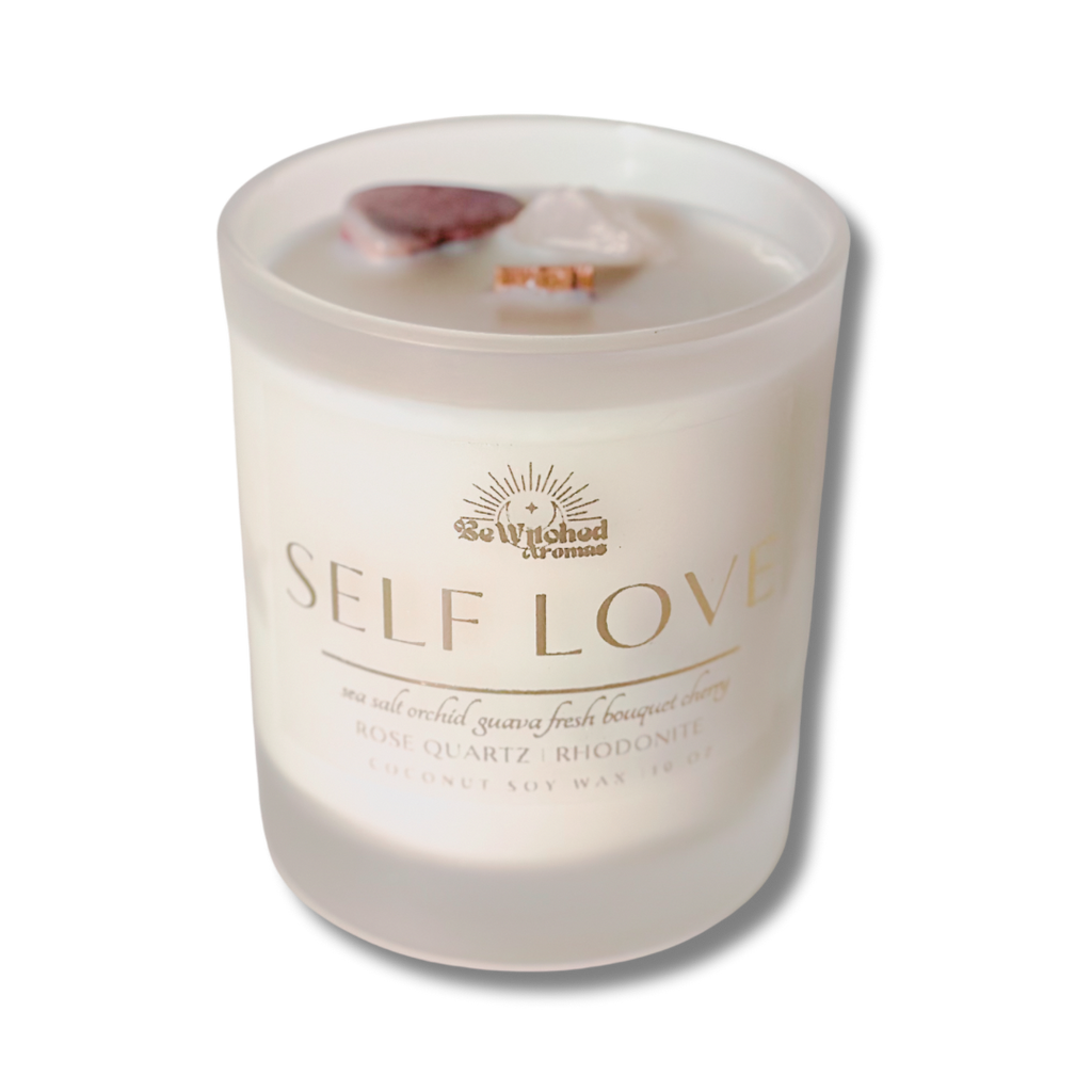 Self Love - Intention Magic Crystal Candle