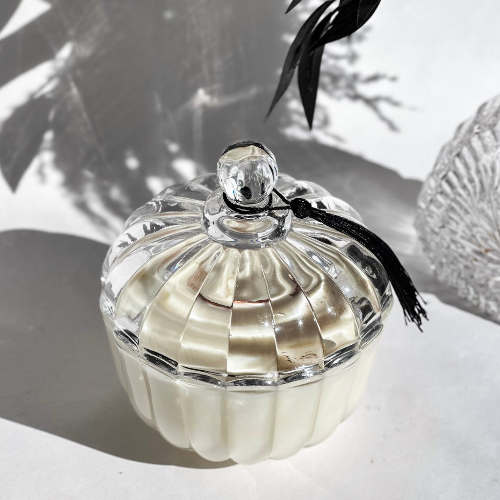 Luxe Pumpkin Jar - Luxury Cocosoy Wax Candle