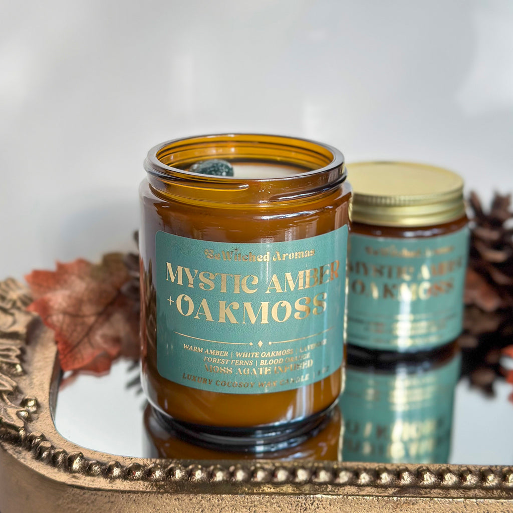 Mystic Amber + Oakmoss
