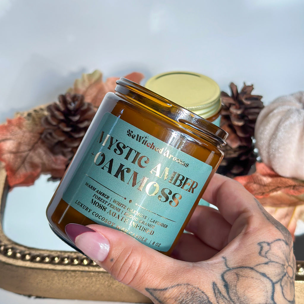 Mystic Amber + Oakmoss