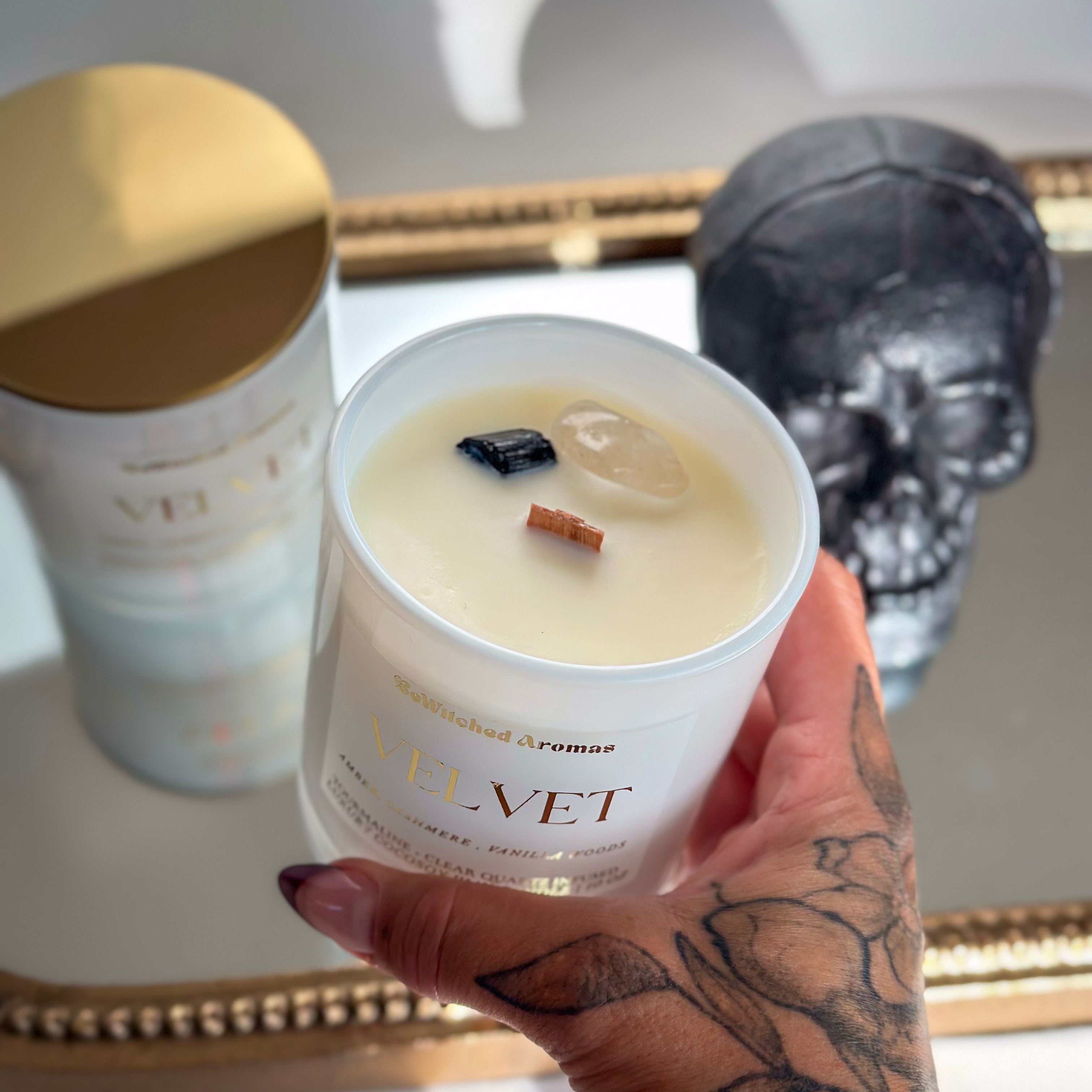 Velvet - Luxury Crystal Candle