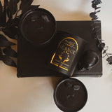 SÈANCE- Black Flame Candle | Luxury Crystal Candle