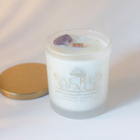 Sacred Space  - Intention Magic Crystal Candle