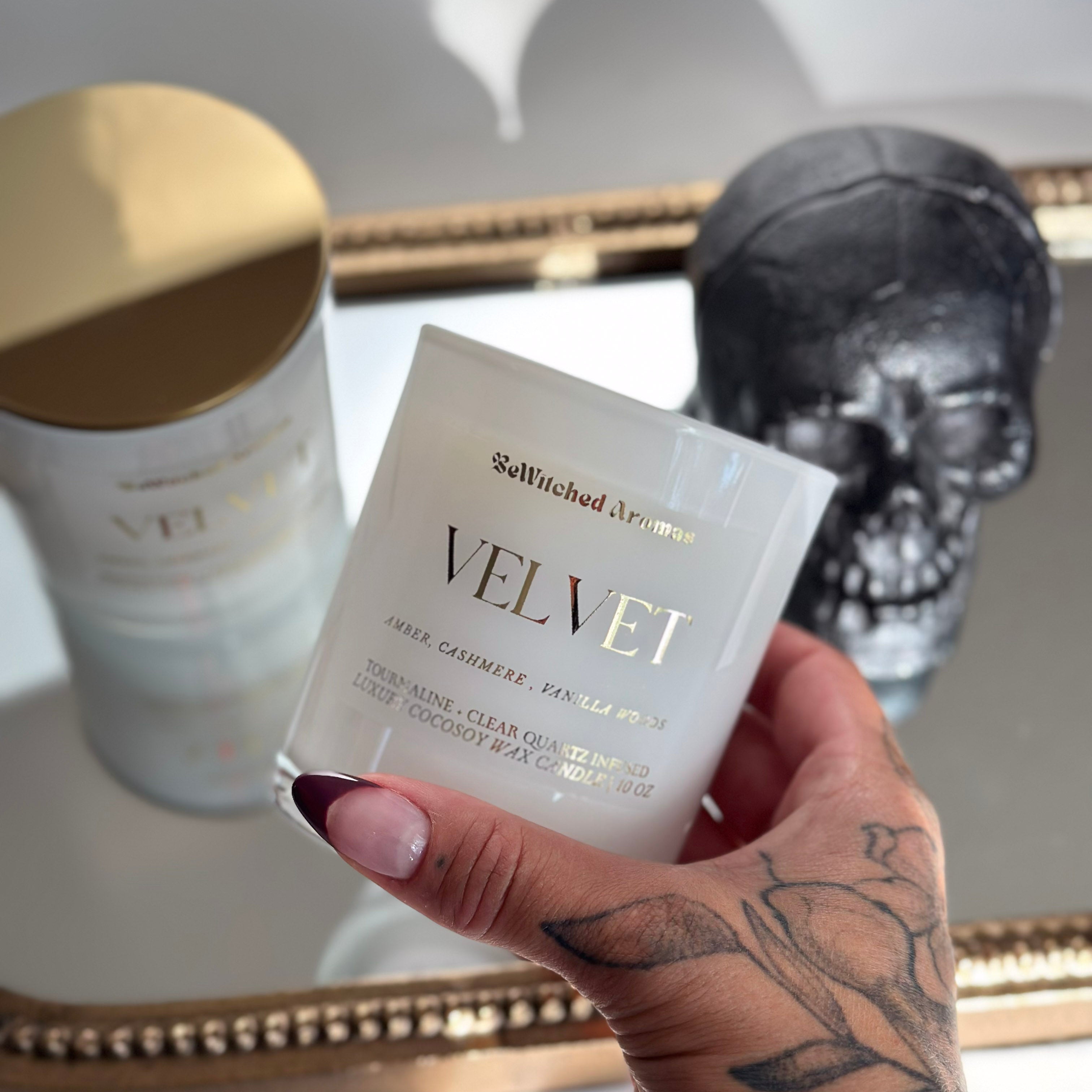 Velvet - Luxury Crystal Candle