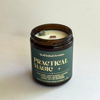 Practical Magic - 8 oz crystal candle