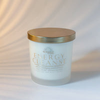 Energy Cleanse Intention Magic Crystal Candle