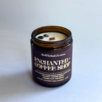 Enchanted Coffee Shop - 8 oz crystal candle