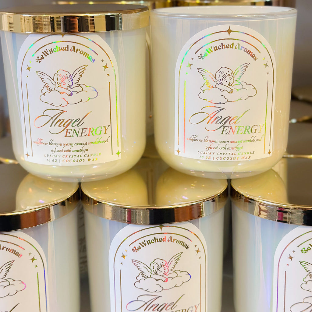 Angel Energy | Iridescent Luxury Candle 10 oz