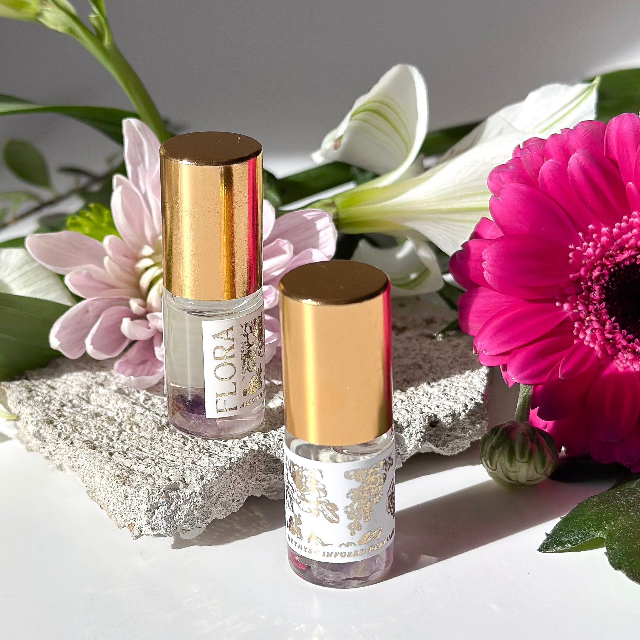 Flora Perfume Oil | Amethyst Infused