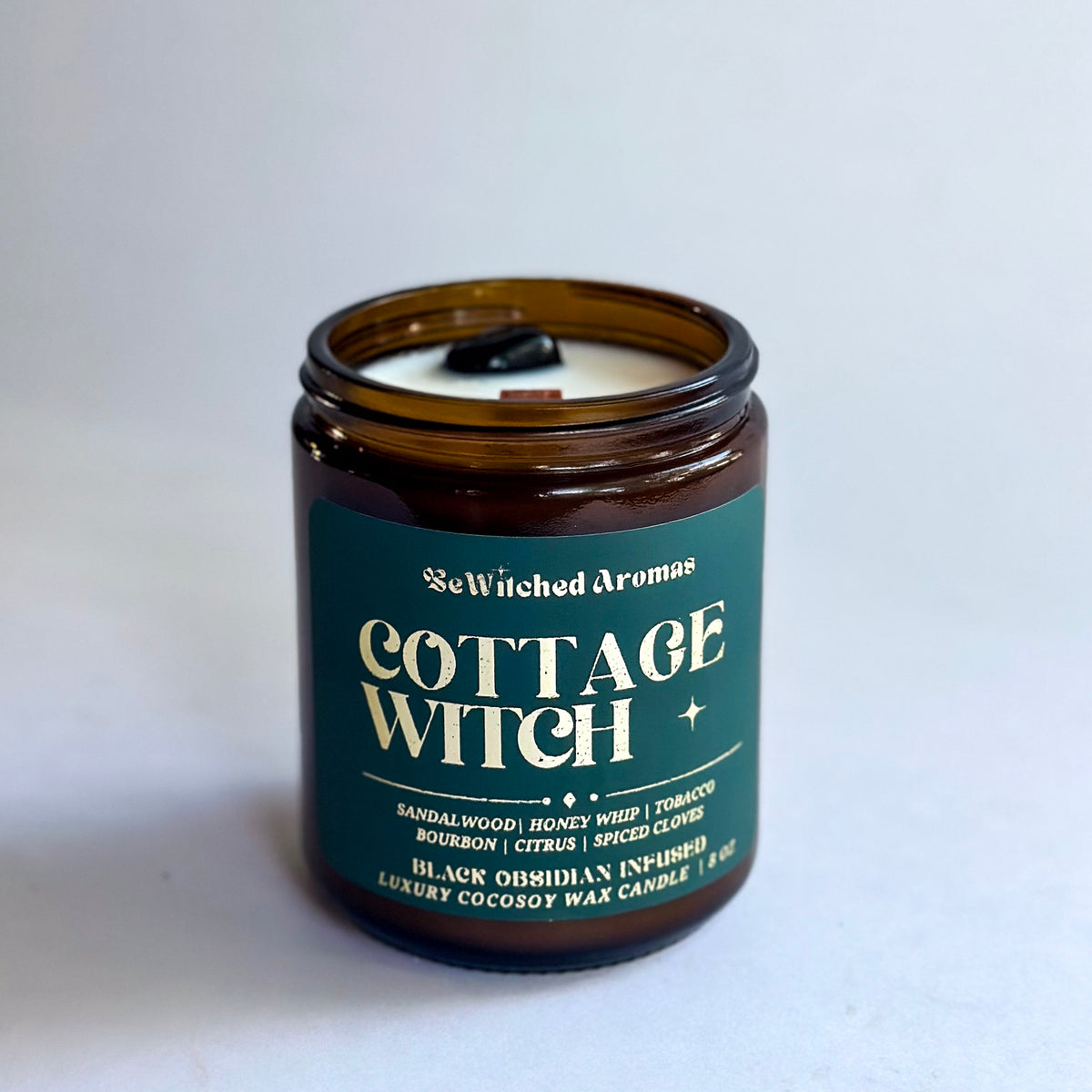Cottage Witch - 8 oz crystal candle