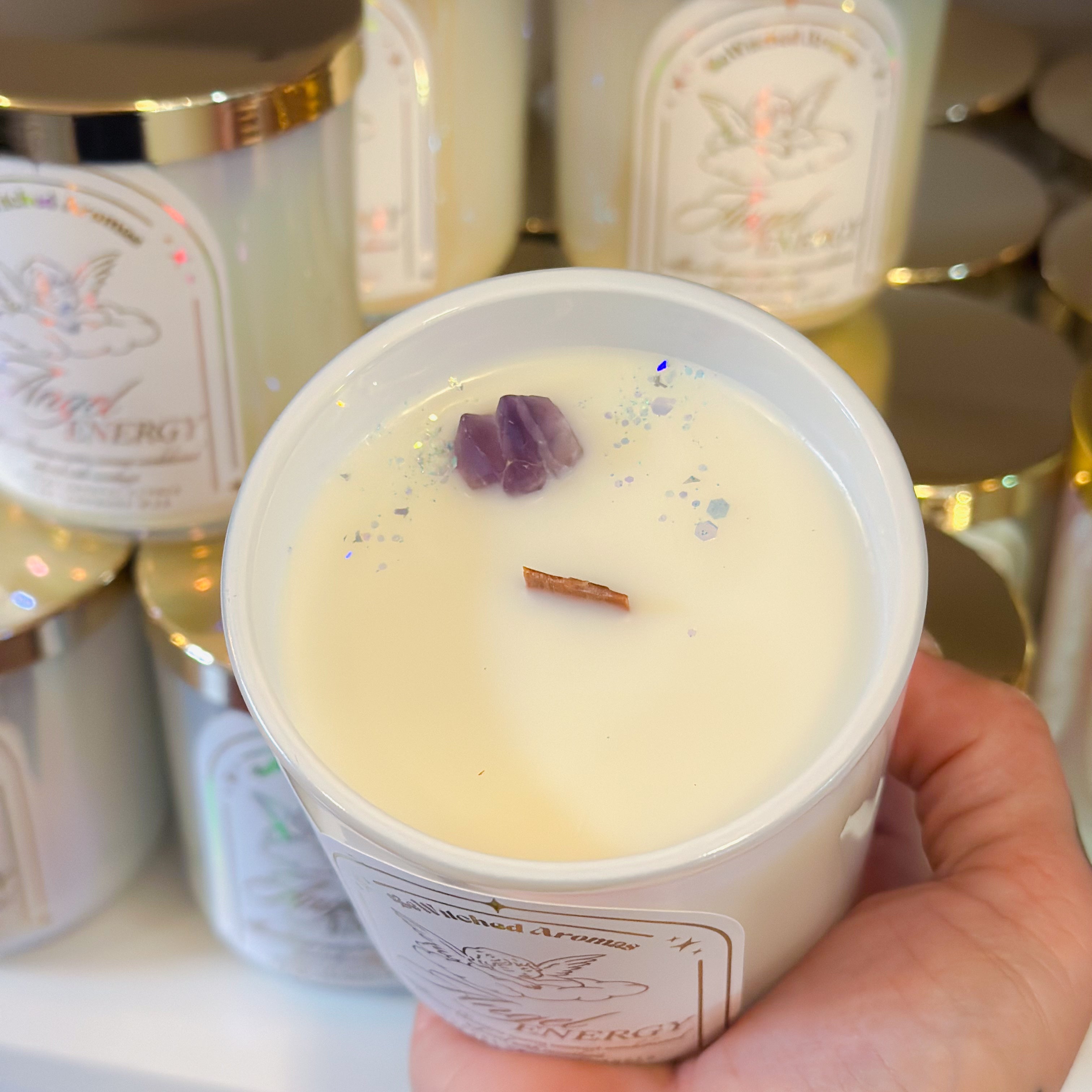 Angel Energy | Iridescent Luxury Candle 10 oz