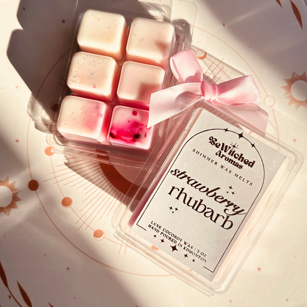 Strawberry Rhubarb | Luxe Shimmer Wax Melts