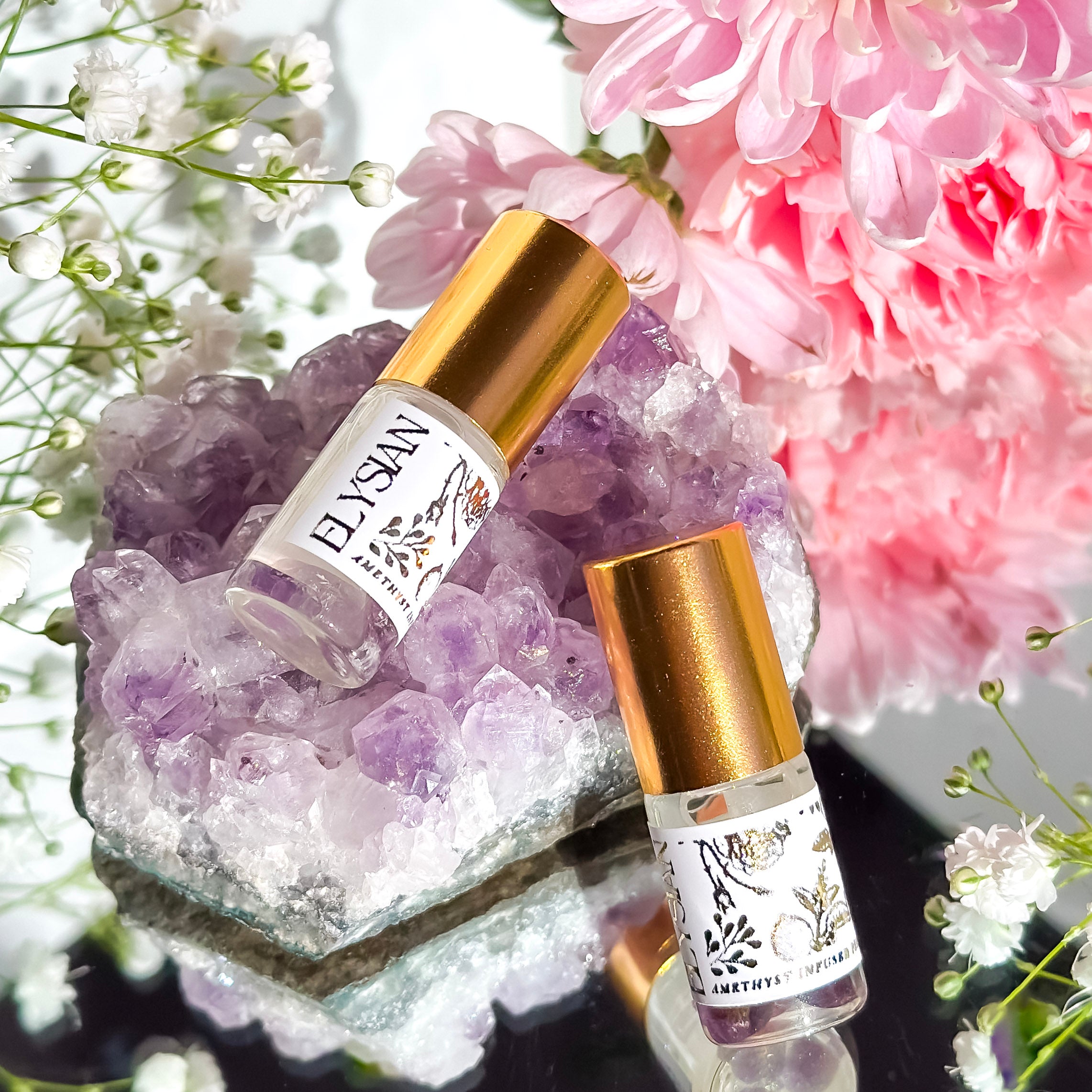 Elysian Perfume Oil | Amethyst Infused