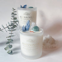 Blessings - Intention Magic Crystal Candle