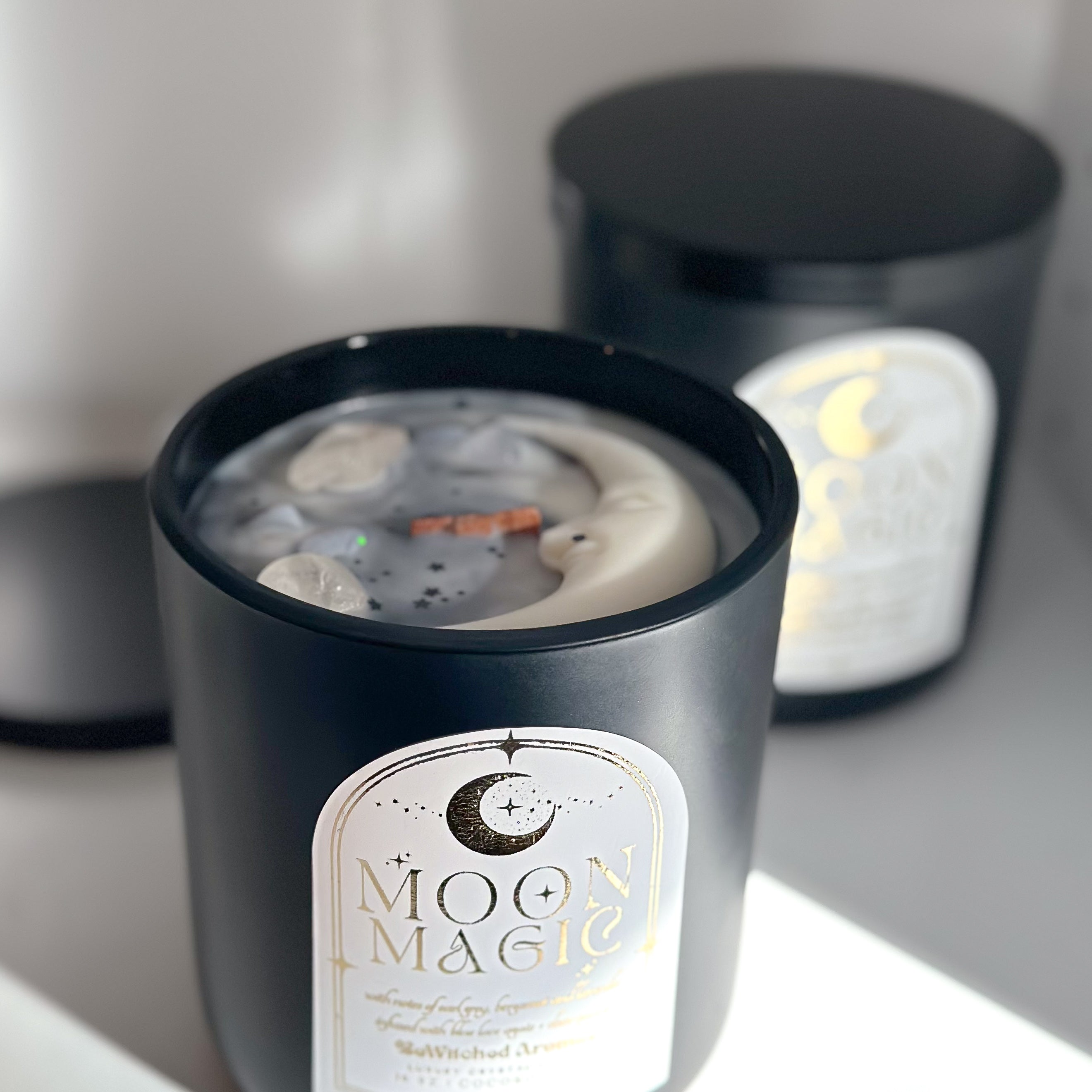 Moon Magic | 16 oz Luxury Crystal Candle